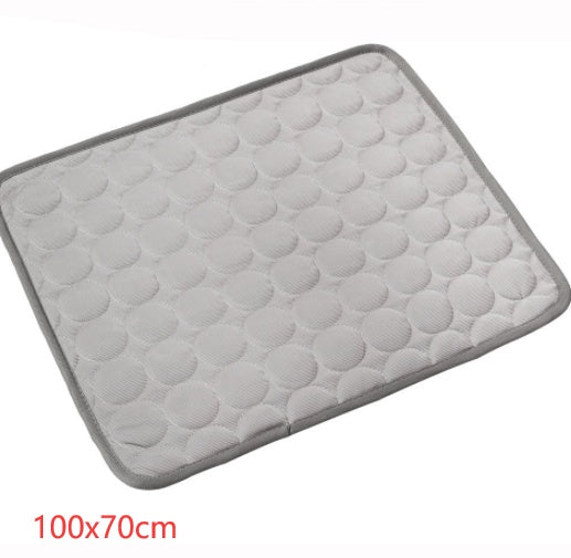 Cooling Pet Pad – Ice Silk Summer Bed for Dogs & Cats