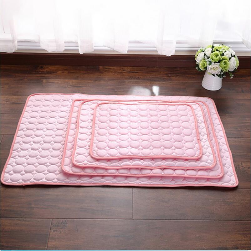 Cooling Pet Pad – Ice Silk Summer Bed for Dogs & Cats