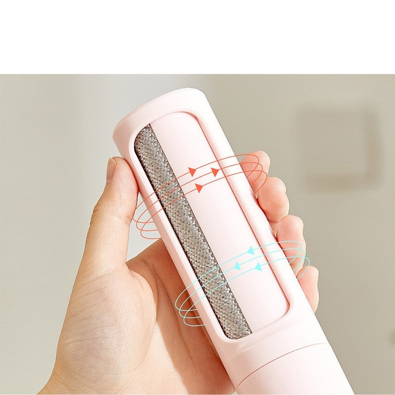 Reusable Pet Hair Remover Brush – Self-Cleaning Lint Roller for Dogs & Cats, Portable Fur & Dust Cleaner