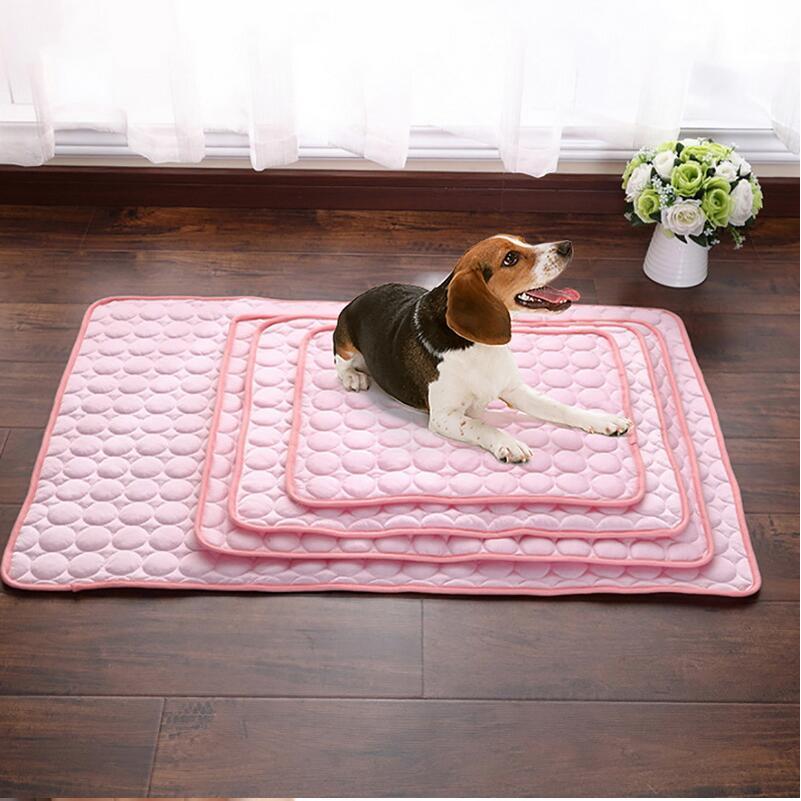 Cooling Pet Pad – Ice Silk Summer Bed for Dogs & Cats