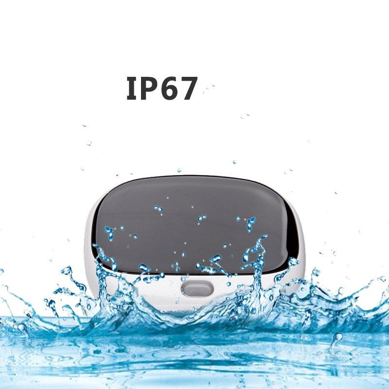 Mini GPS Cat & Dog Anti-Loss Tracker – LED Light, Waterproof Pet Collar Locator