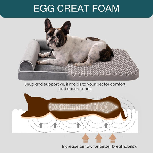 Orthopedic Dog Bed for Large Dogs – Comfort, Support & Durability All in One