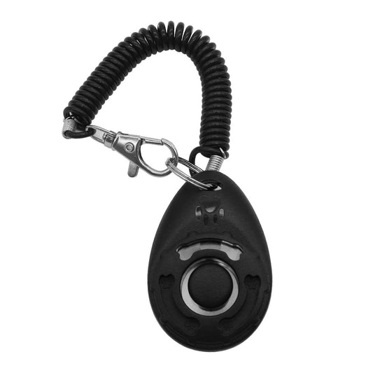 Drop-Shaped Pet Training Clicker – Positive Behavior Trainer for Dogs & Cats