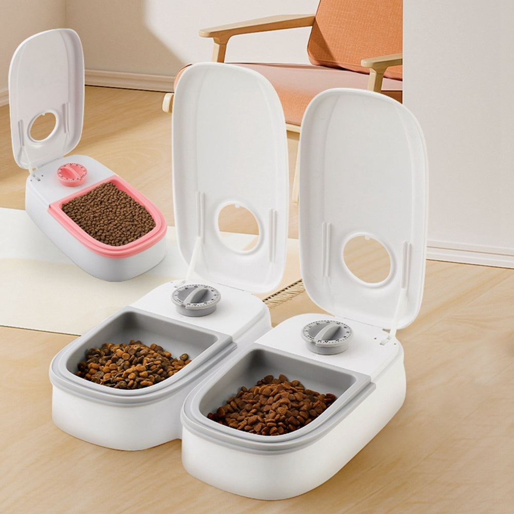 Slow Feeder Bowl – No Power Needed, Automatic Food Bowl for Cats & Dogs