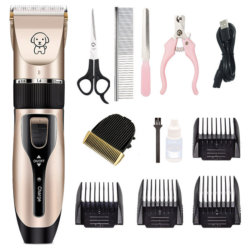 Professional Pet Hair Clipper – Low-Noise Dog & Cat Shaver for Grooming