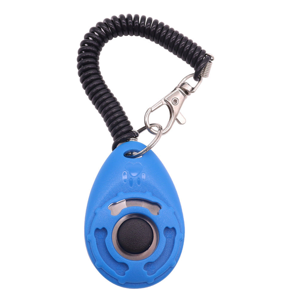 Drop-Shaped Pet Training Clicker – Positive Behavior Trainer for Dogs & Cats