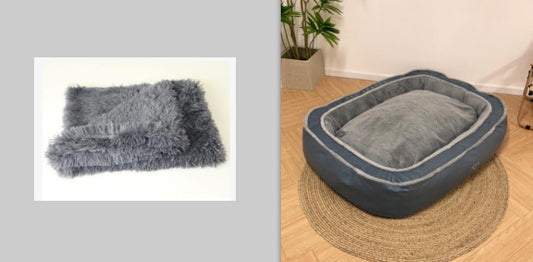 Warm & Cozy Pet Dog Bed – Soft Sleeping Bag Style Cushion for Puppies & Small Dogs