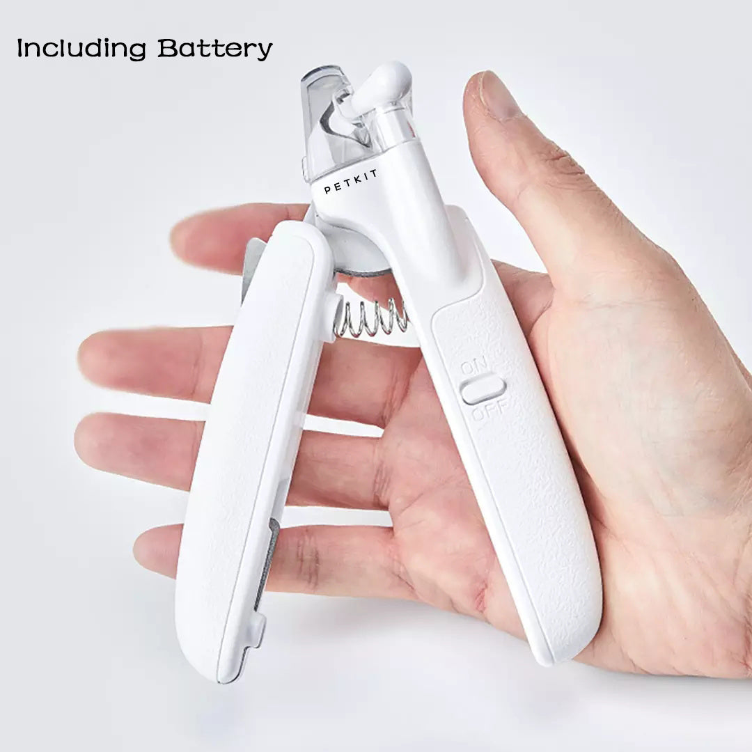 LED Pet Nail Clipper – Safe Nail Trimmer with Light for Dogs & Cats