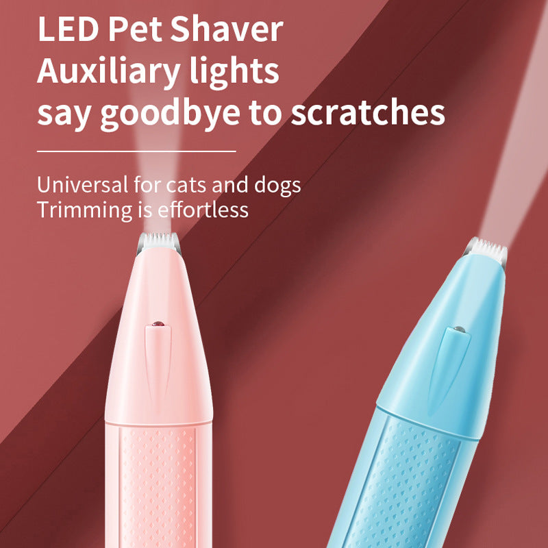 Rechargeable Dog & Cat Hair Clippers – Low Noise, Cordless Grooming Shaver for All Fur Types