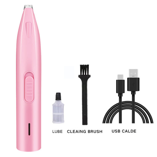 Rechargeable Dog & Cat Hair Clippers – Low Noise, Cordless Grooming Shaver for All Fur Types