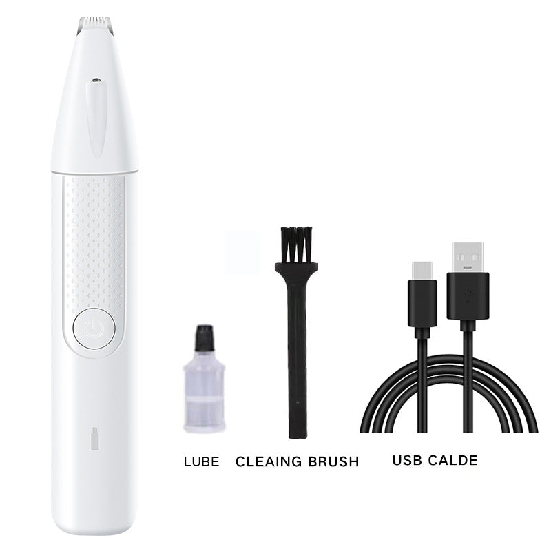 Rechargeable Dog & Cat Hair Clippers – Low Noise, Cordless Grooming Shaver for All Fur Types
