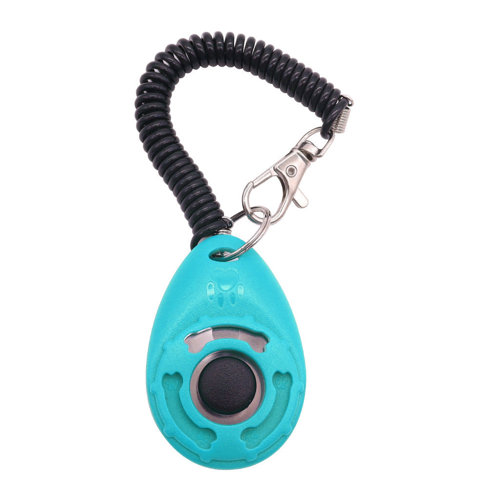 Drop-Shaped Pet Training Clicker – Positive Behavior Trainer for Dogs & Cats
