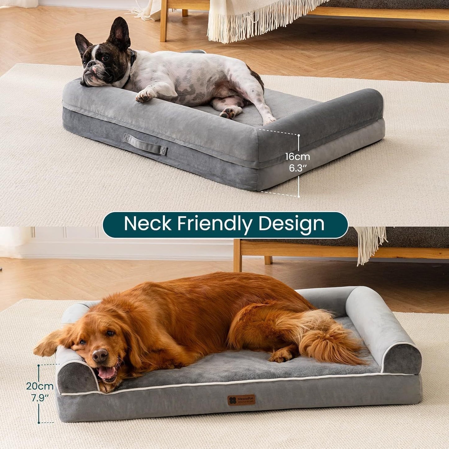 Orthopedic Dog Bed for Large Dogs – Comfort, Support & Durability All in One