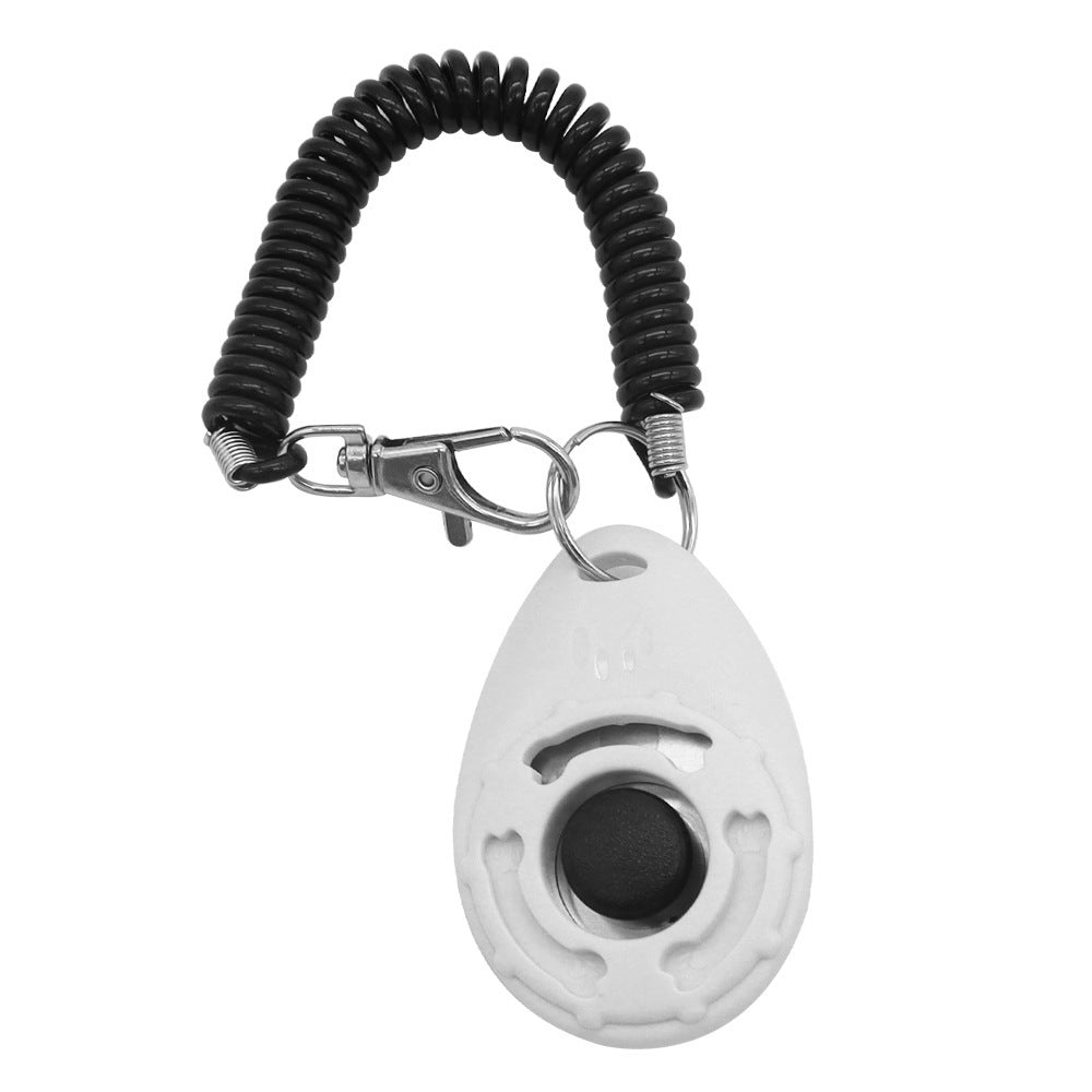 Drop-Shaped Pet Training Clicker – Positive Behavior Trainer for Dogs & Cats