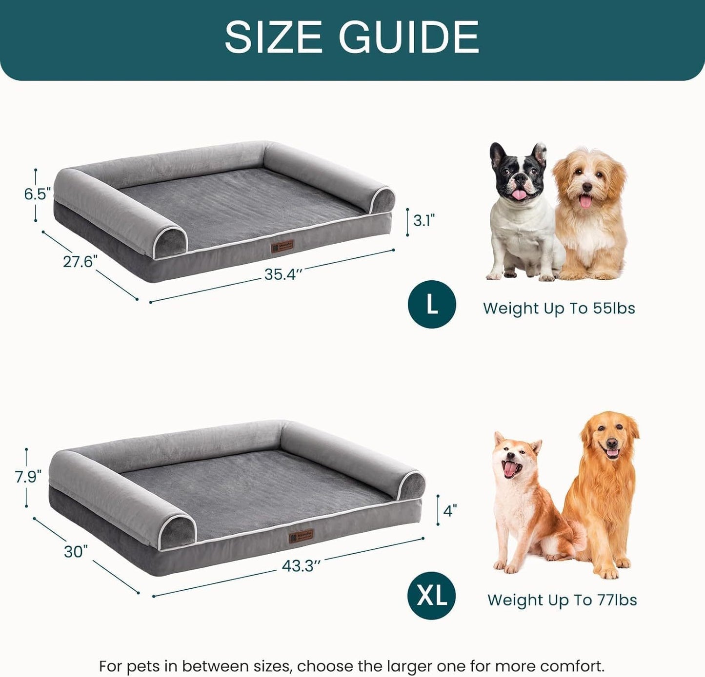 Orthopedic Dog Bed for Large Dogs – Comfort, Support & Durability All in One