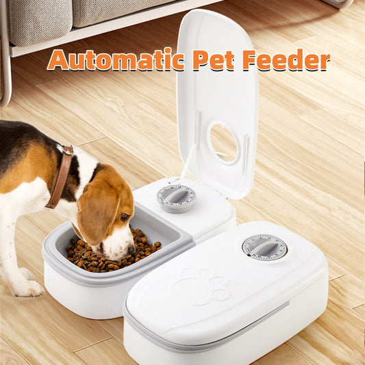 Slow Feeder Bowl – No Power Needed, Automatic Food Bowl for Cats & Dogs