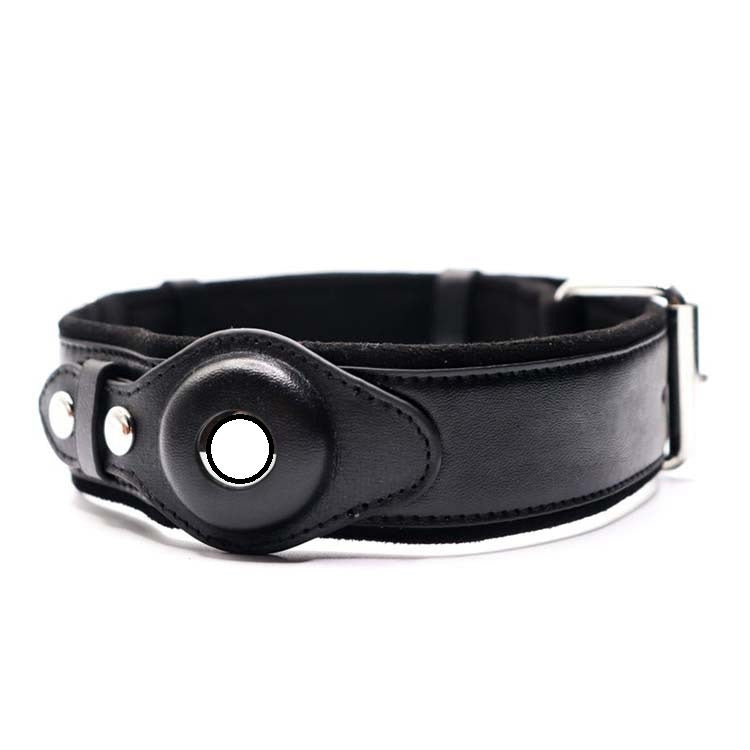 GPS Pet Tracker Leather Dog Collar – Real-Time Location Tracking & Anti-Loss Design