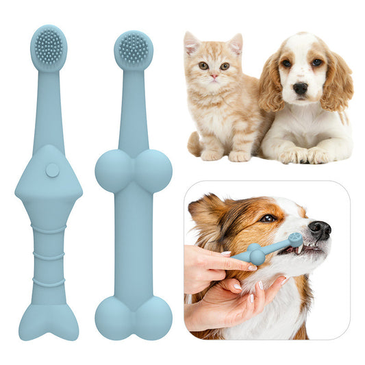 Silicone Finger Toothbrush for Dogs & Cats – Gentle Pet Dental Cleaning Tool for Oral Hygiene, Puppy & Kitten Tooth Care