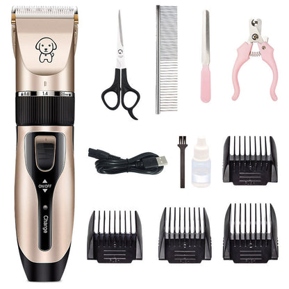 Professional Pet Hair Clipper – Low-Noise Dog & Cat Shaver for Grooming