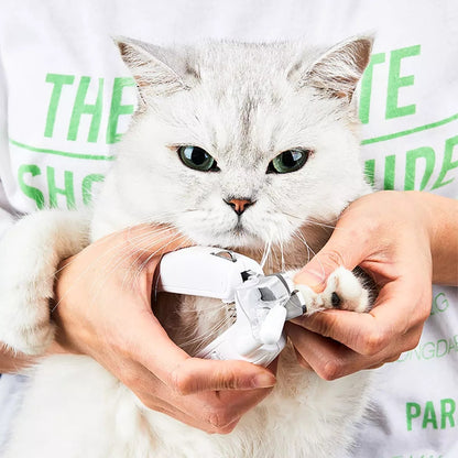 LED Pet Nail Clipper – Safe Nail Trimmer with Light for Dogs & Cats