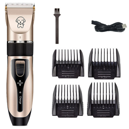 Professional Pet Hair Clipper – Low-Noise Dog & Cat Shaver for Grooming