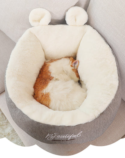 Warm & Cozy Pet Dog Bed – Soft Sleeping Bag Style Cushion for Puppies & Small Dogs