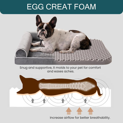 Orthopedic Dog Bed for Large Dogs – Comfort, Support & Durability All in One