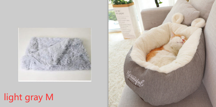 Warm & Cozy Pet Dog Bed – Soft Sleeping Bag Style Cushion for Puppies & Small Dogs
