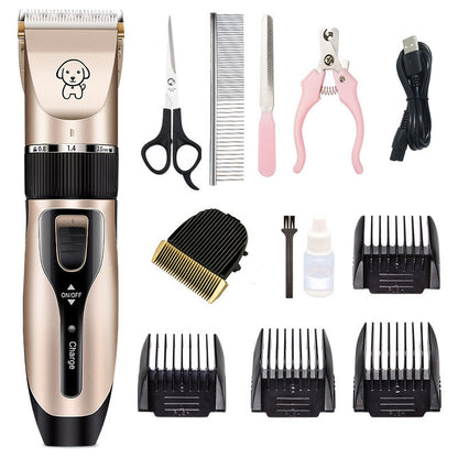 Professional Pet Hair Clipper – Low-Noise Dog & Cat Shaver for Grooming