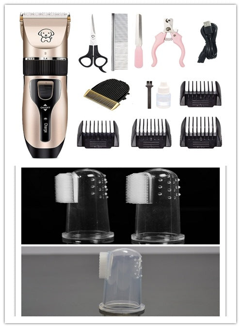Professional Pet Hair Clipper – Low-Noise Dog & Cat Shaver for Grooming