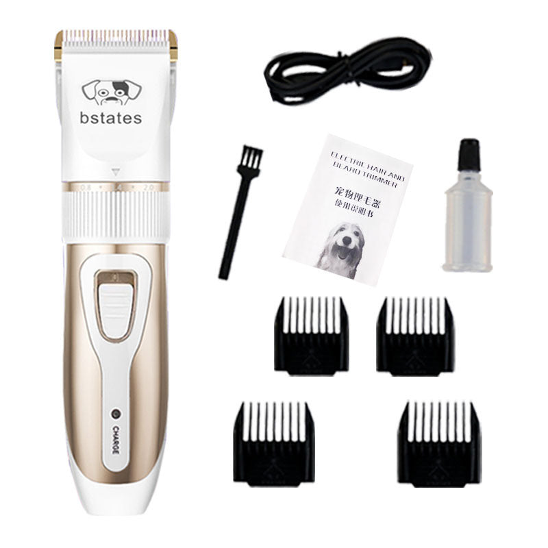 Professional Pet Hair Clipper – Low-Noise Dog & Cat Shaver for Grooming