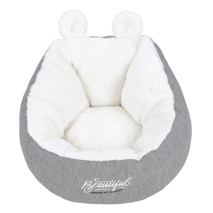Warm & Cozy Pet Dog Bed – Soft Sleeping Bag Style Cushion for Puppies & Small Dogs