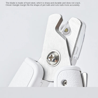 LED Pet Nail Clipper – Safe Nail Trimmer with Light for Dogs & Cats