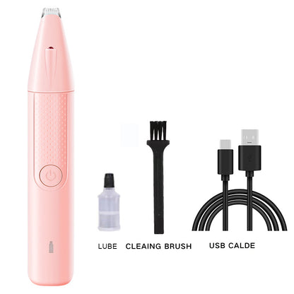 Rechargeable Dog & Cat Hair Clippers – Low Noise, Cordless Grooming Shaver for All Fur Types