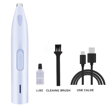 Rechargeable Dog & Cat Hair Clippers – Low Noise, Cordless Grooming Shaver for All Fur Types
