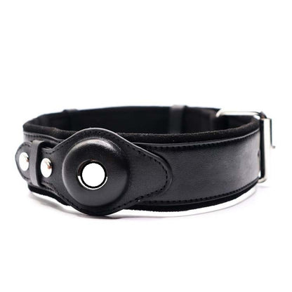 GPS Pet Tracker Leather Dog Collar – Real-Time Location Tracking & Anti-Loss Design