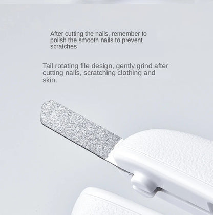 LED Pet Nail Clipper – Safe Nail Trimmer with Light for Dogs & Cats
